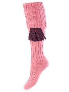 Rosewater Pink, Lady Harris Shooting Sock