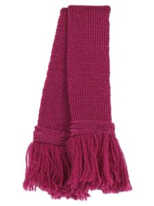 Extra Fine Merino Wool Garter - Raspberry
