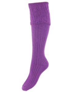 The Lady Glenmore Shooting Sock, Orchid