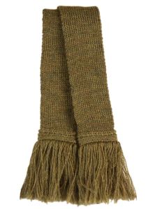 Extra Fine Merino Wool Garter - Old Sage