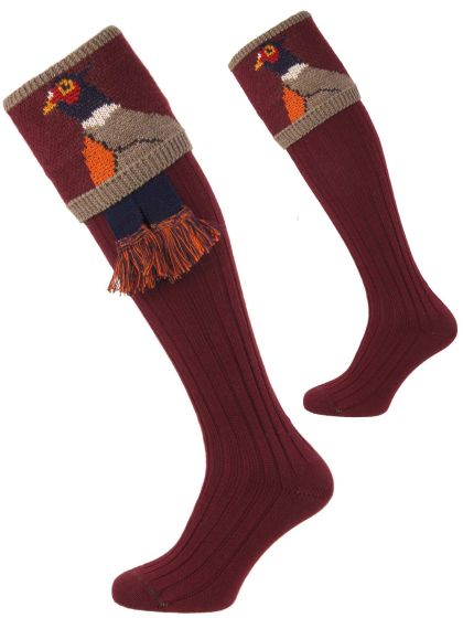 The Percy Pheasant Shooting Sock, Rioja