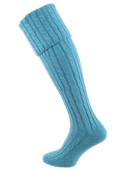 The Skye Cashmere Shooting Sock,  Utopia 