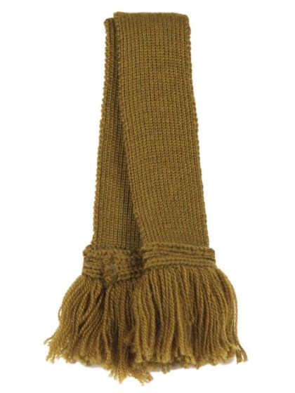 Extra Fine Merino Wool Garter - Dijon