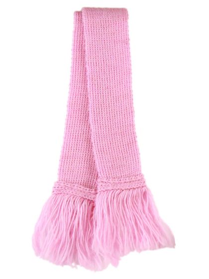 Baby Pink Premium Wool Garter Ties