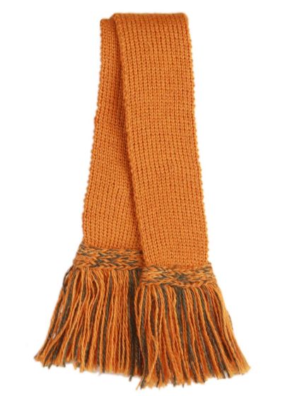 Two-Tone Ochre & Spruce Garter Ties