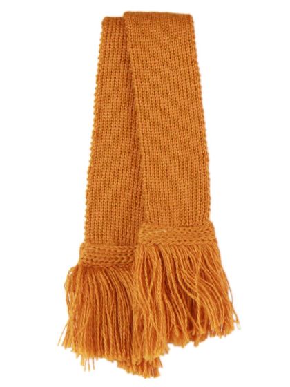 Plain Ochre Garter Ties