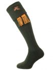 The Stalker Cushion Foot Shooting Sock - Olive Pheasant