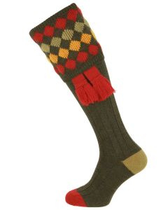 The Kendal Hunter Merino Wool Shooting Sock