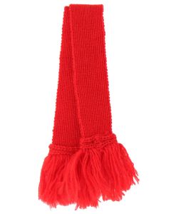 Regal Red Pure Wool Sock Garter
