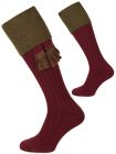 Spruce and Burnt Orange, Lomond Shooting Socks