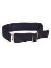 Heavy Gauge Fully Adjustable Elasticated Sock Garter - Navy